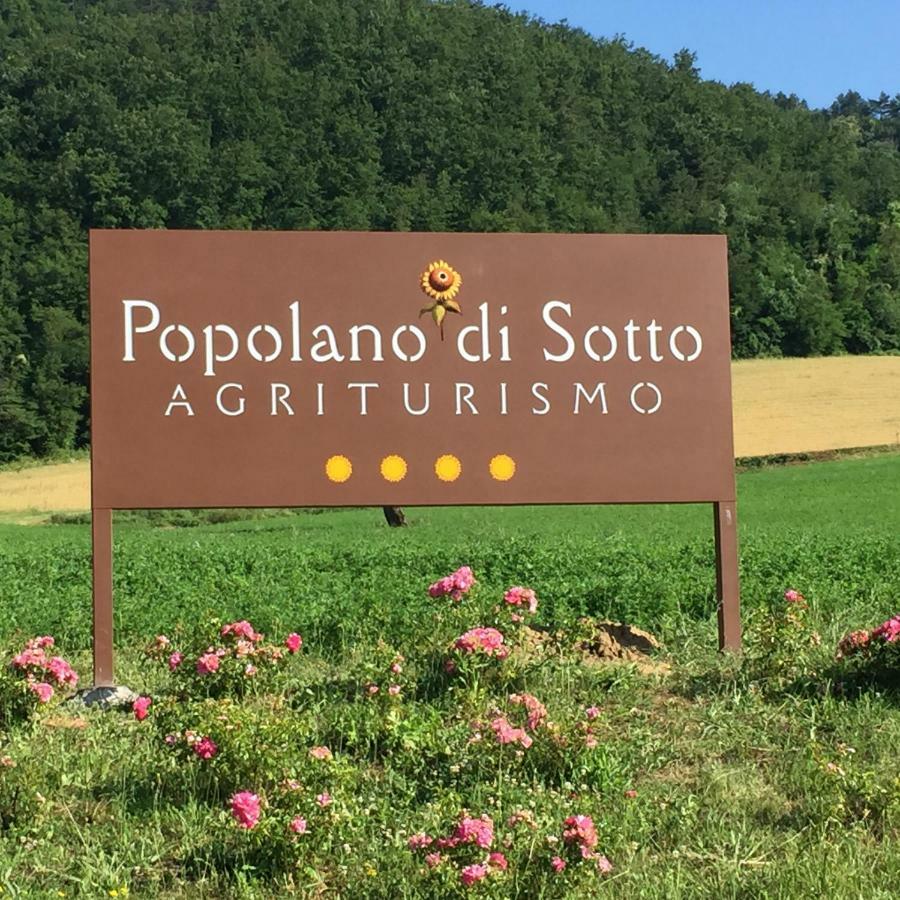Agriturismo Popolano Di Sotto Marradi Bagian luar foto